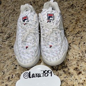 Fila Disruptor Logo All over